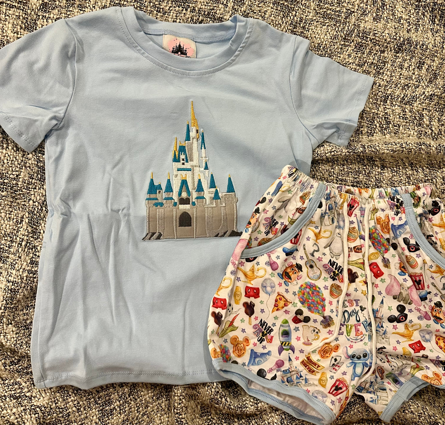 RTS - Blue Castle Boy Shorts Set 5/6