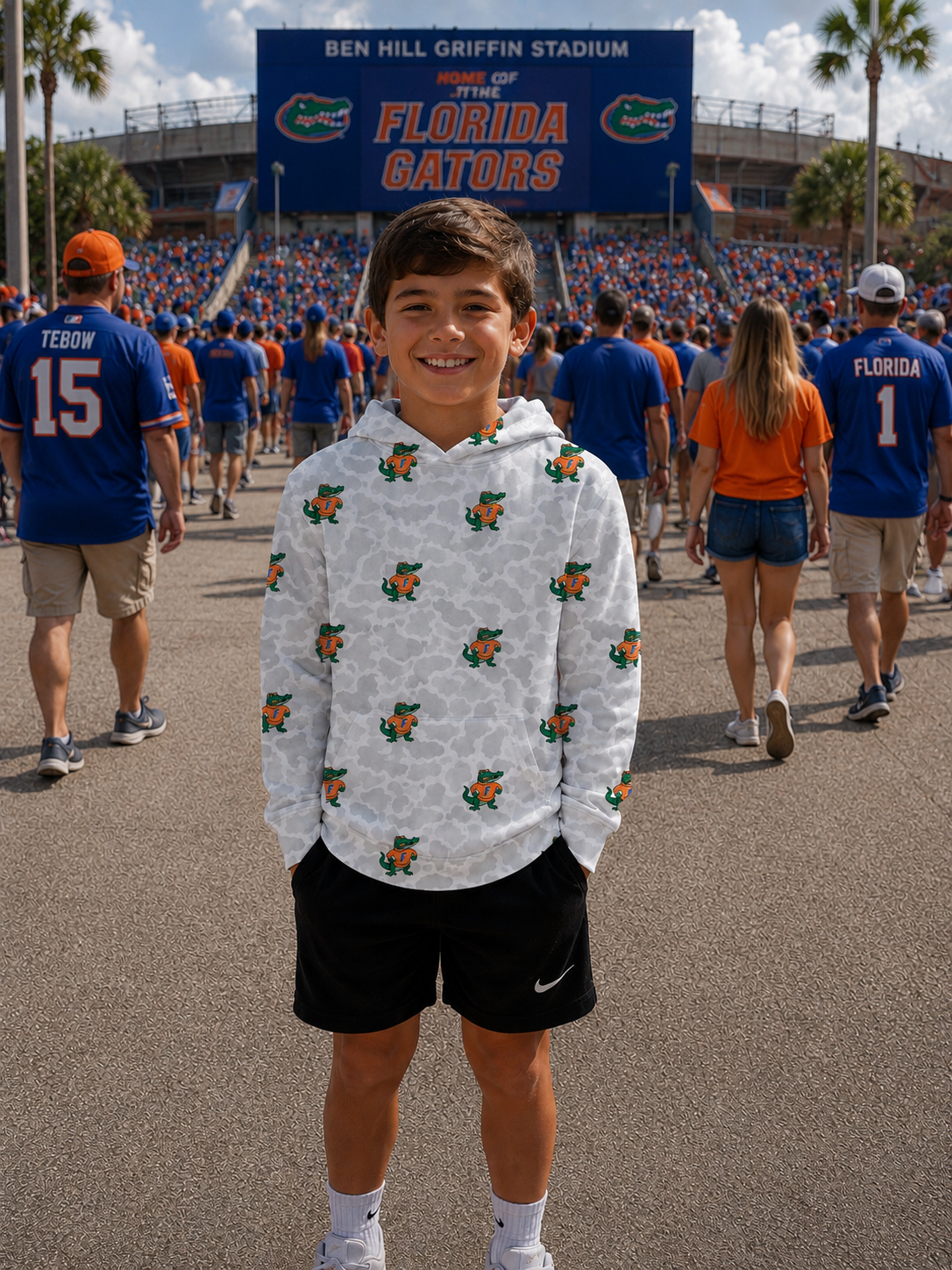 Retro Florida Camo Performance Hoodie (Ships OCT!)