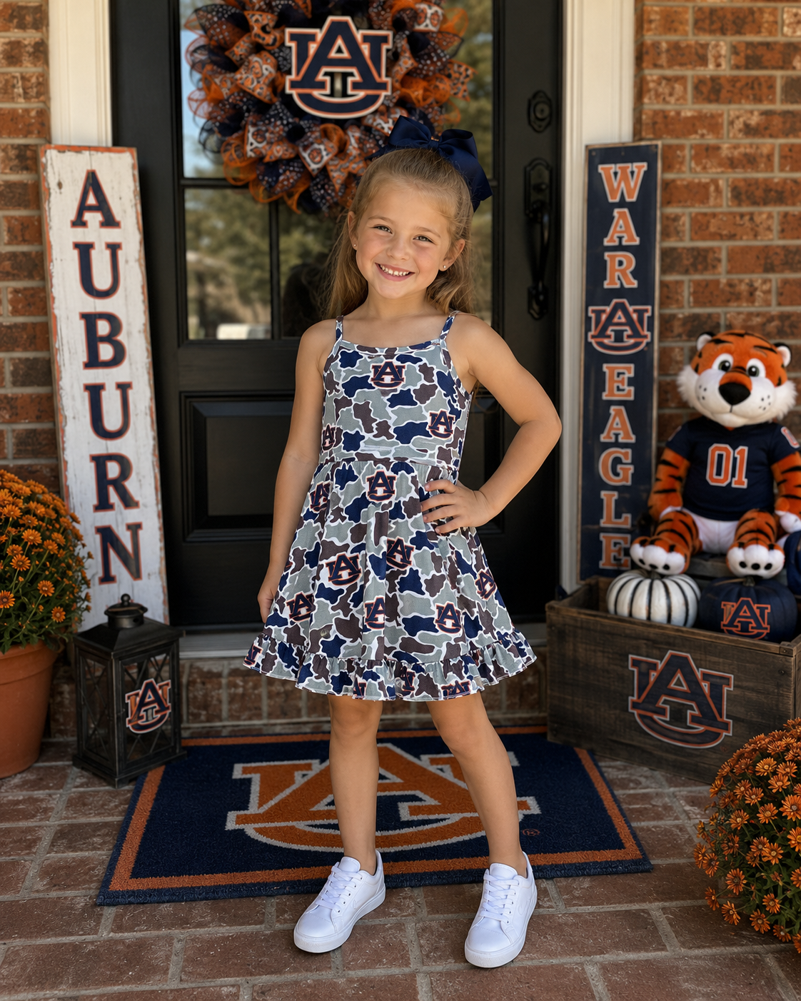 Aubs Camo Spirit Twirl Dress (Ships SEP!)