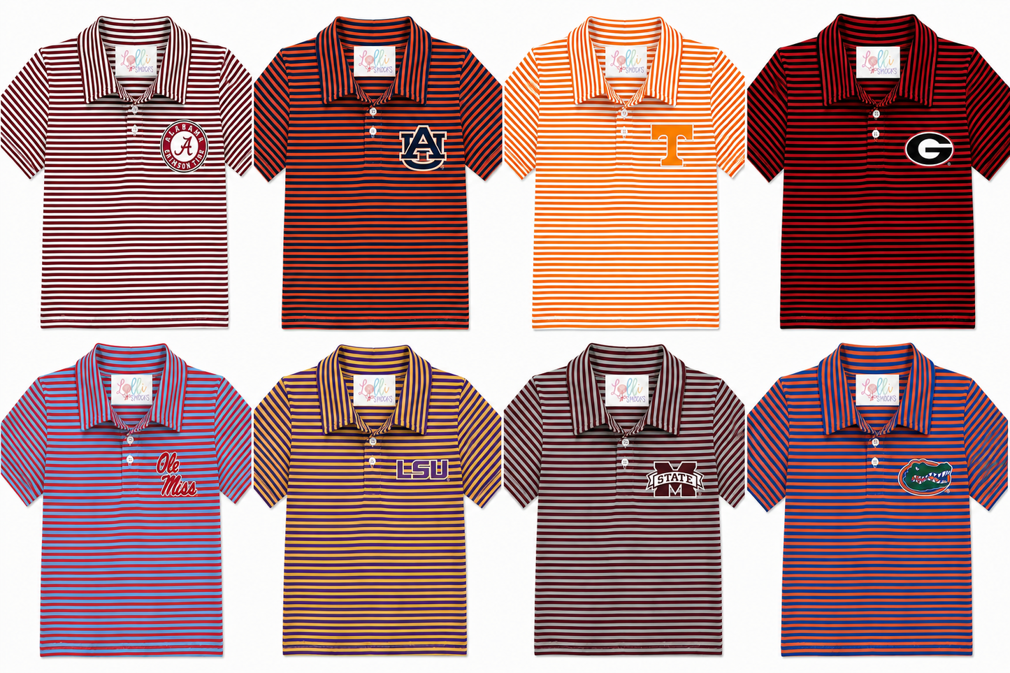 Collegiate Boys Performance Polos (Ships SEP!)
