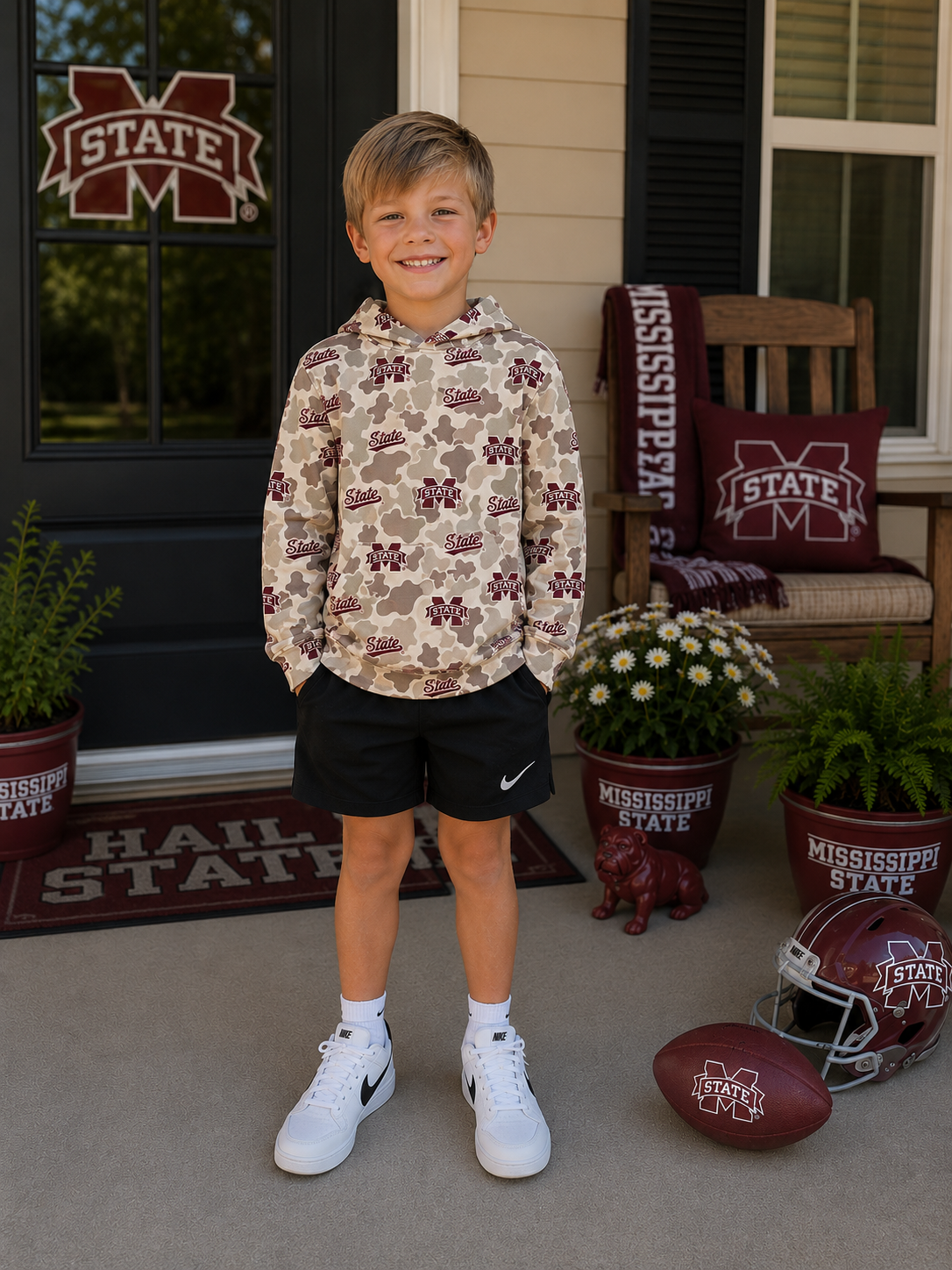 State Camo Performance Hoodie (Ships SEP!)