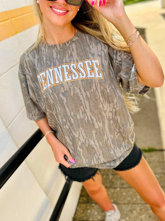Bottomland Camo Tennessee Tee (Ships Sep!)