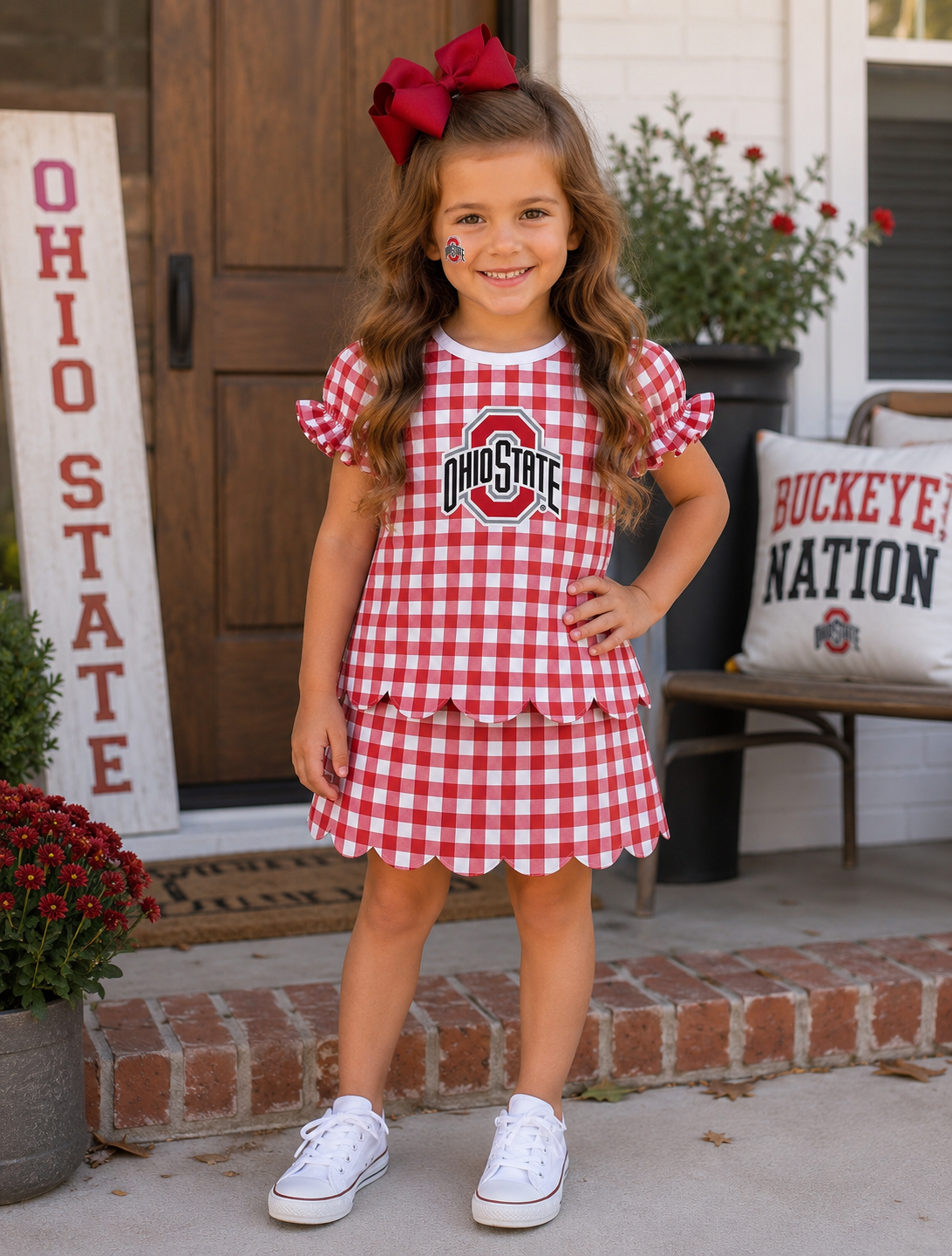 🏈 Girl’s Sideline Skort Set Part 2 (Ships Oct!)