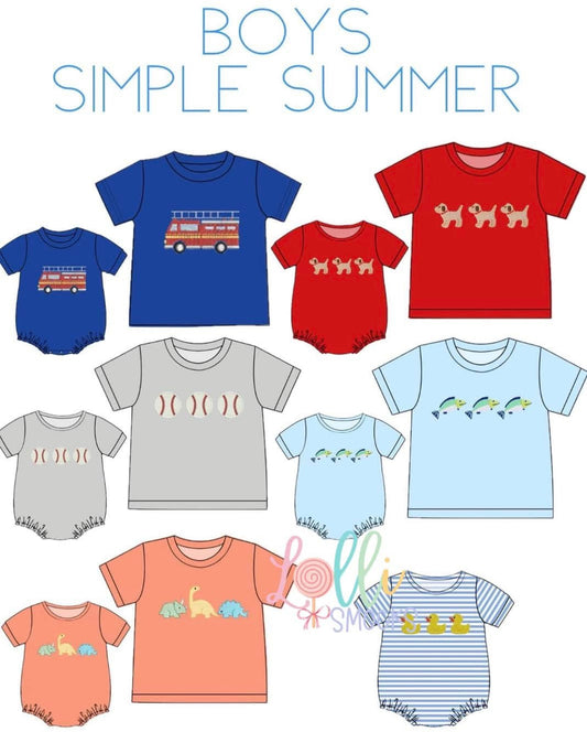 RTS - Boy’s Simple Summer Bubbles