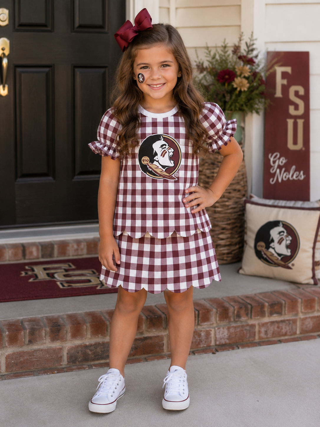 🏈 Girl’s Sideline Skort Set Part 2 (Ships Oct!)