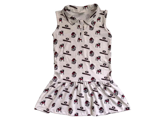 Red & Black Performance Game Day Dress (Ships SEP!)