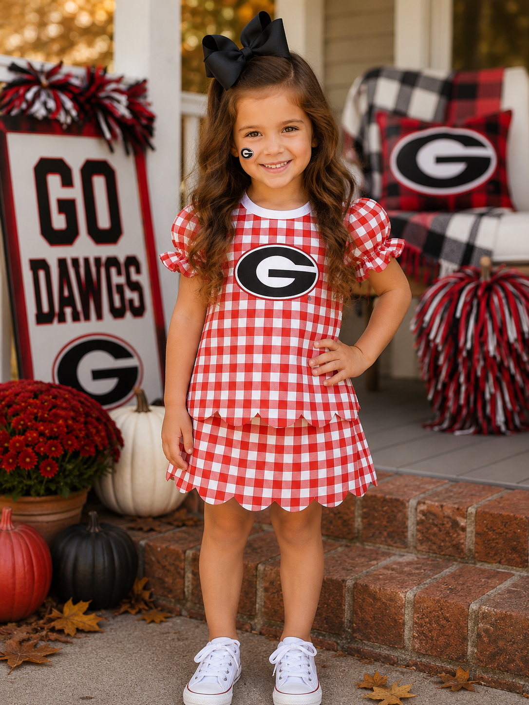 🏈 Girl’s Sideline Skort Set (Ships Oct!)