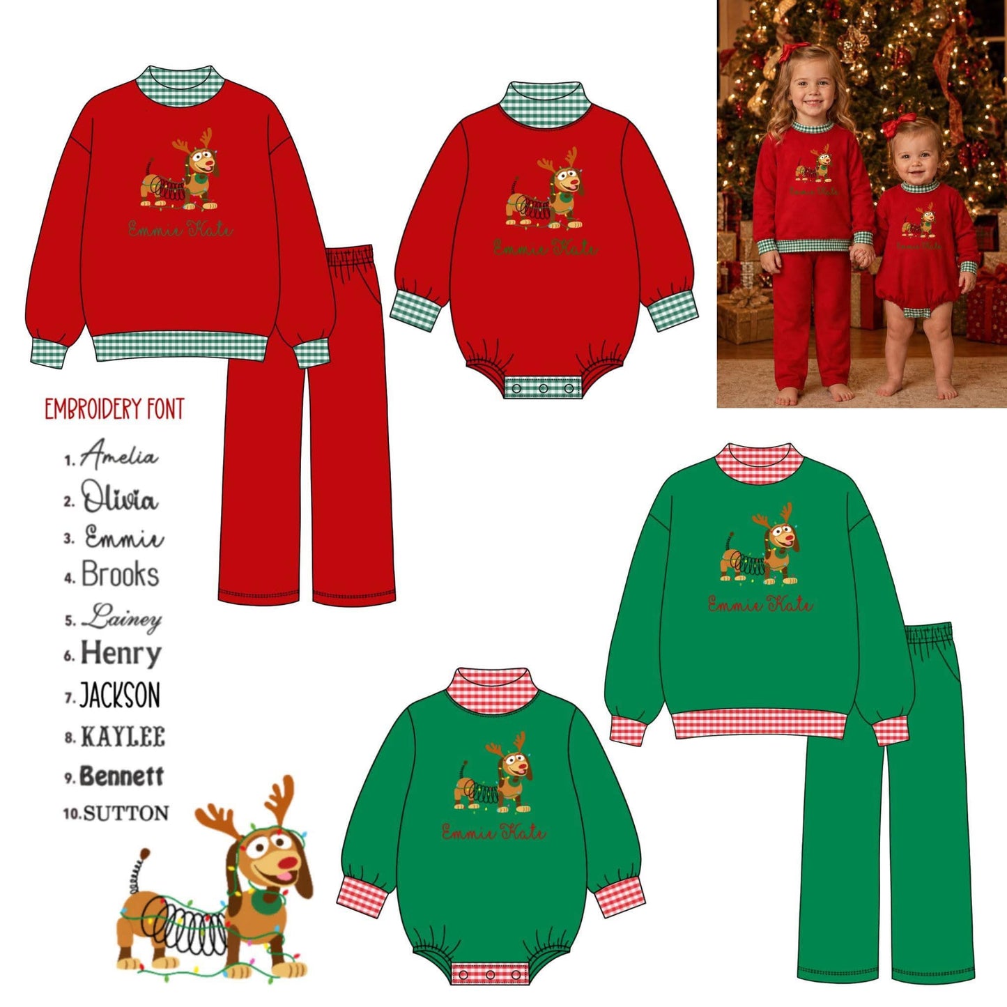 Slinkin’ Into Christmas Personalized Bubble (ETA November)