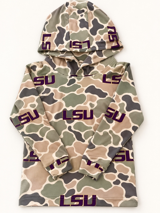 Louisiana Camo Performance Hoodie Round 2 (ETA Late Nov-Early Dec!)