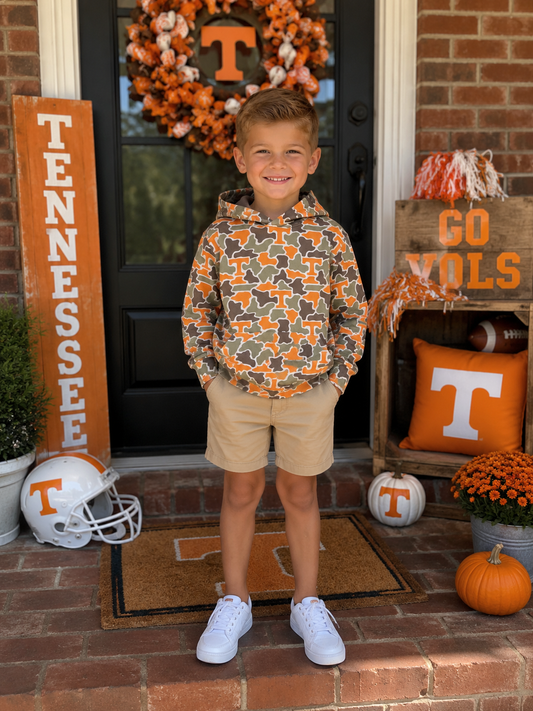 Tennessee Camo Performance Hoodie (Ships SEP!)