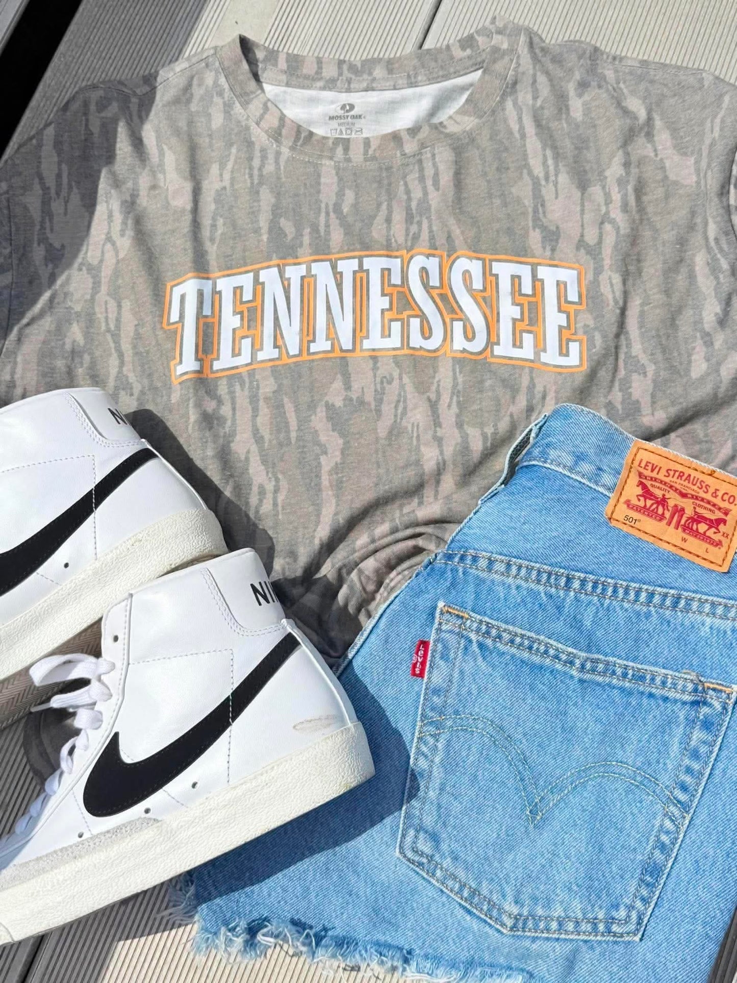 Bottomland Camo Tennessee Tee (Ships Sep!)