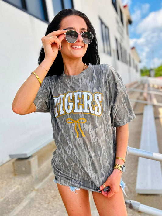 Bottomland Camo Tigers Tee (Ships Sep!)