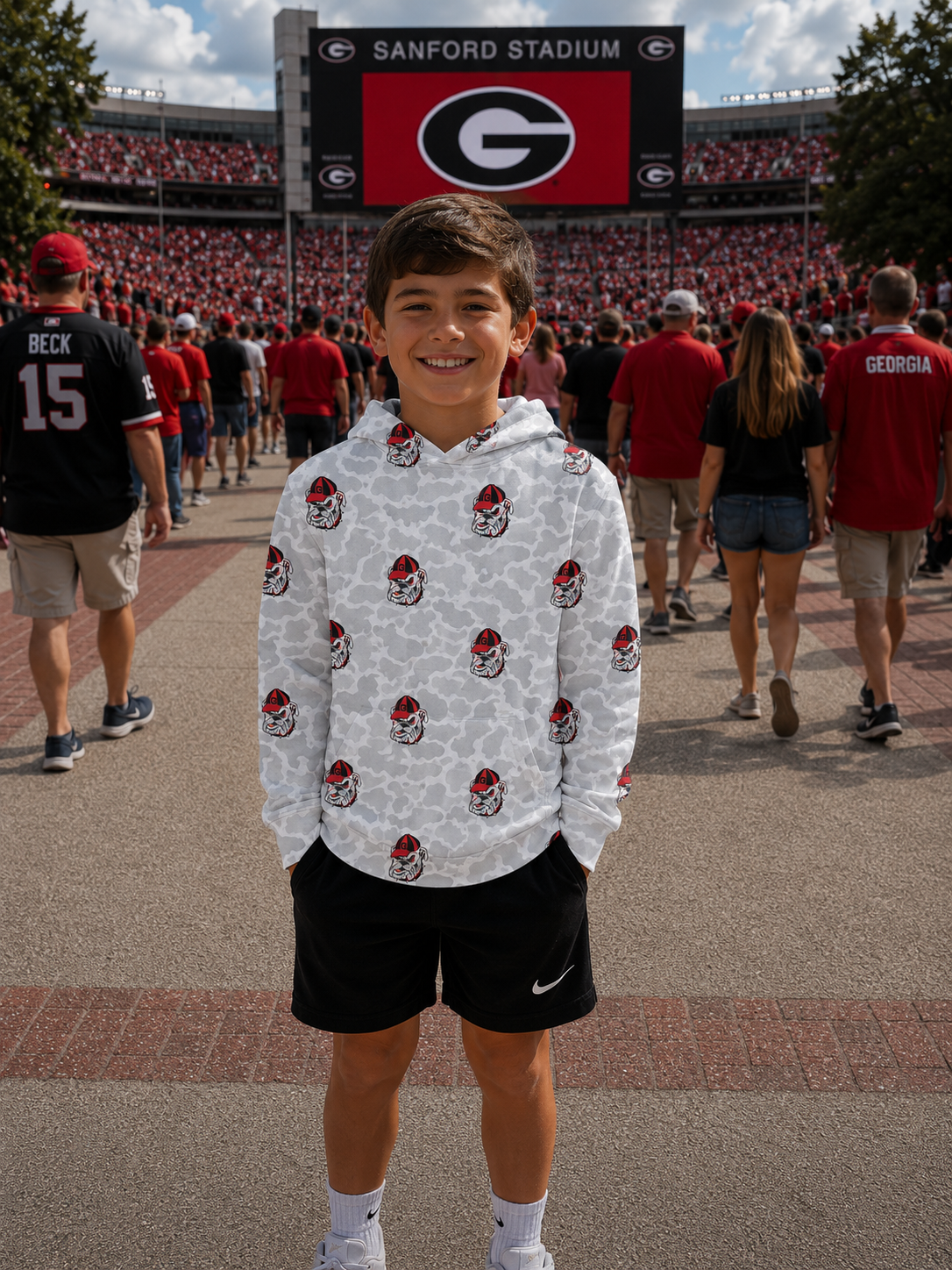 Retro Georgia Camo Performance Hoodie (Ships OCT!)
