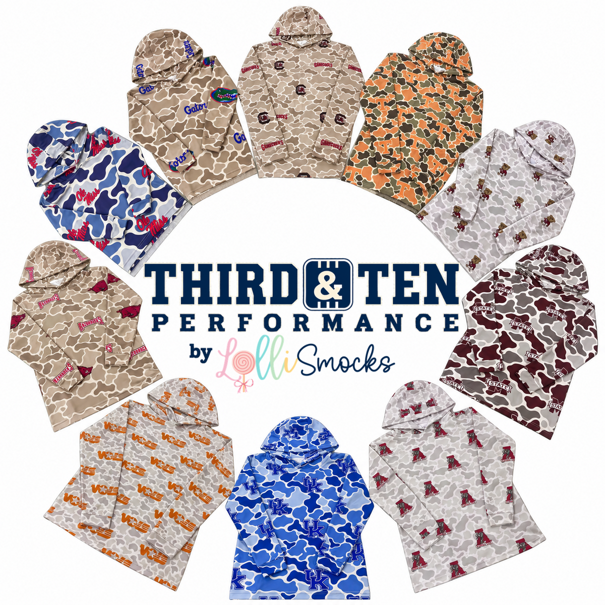 Alabama River Bottom Camo Performance Hoodie Round 2 (ETA Late Nov-Early Dec!)