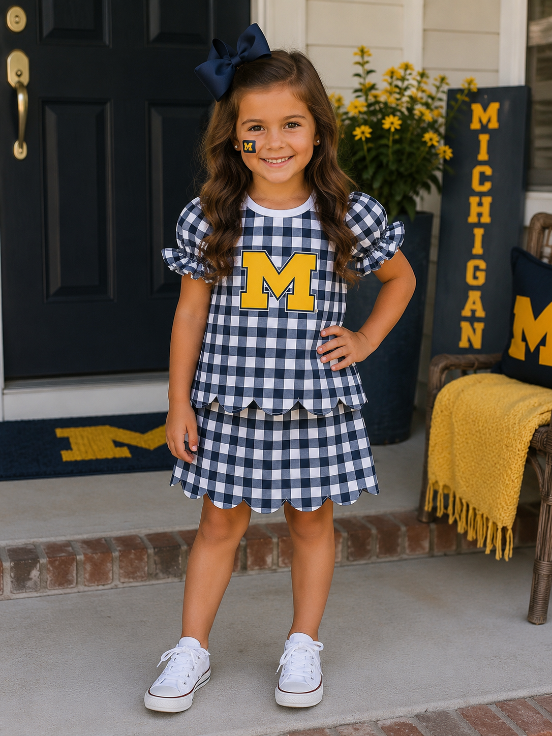 🏈 Girl’s Sideline Skort Set Part 2 (Ships Oct!)