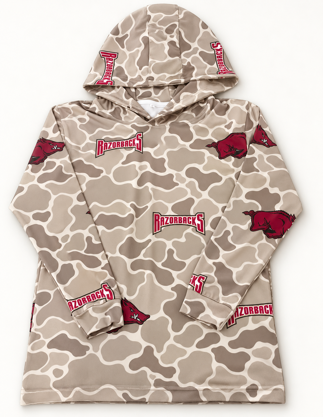 Arkansas Camo Performance Hoodie Round 2 (ETA Late Nov-Early Dec!)