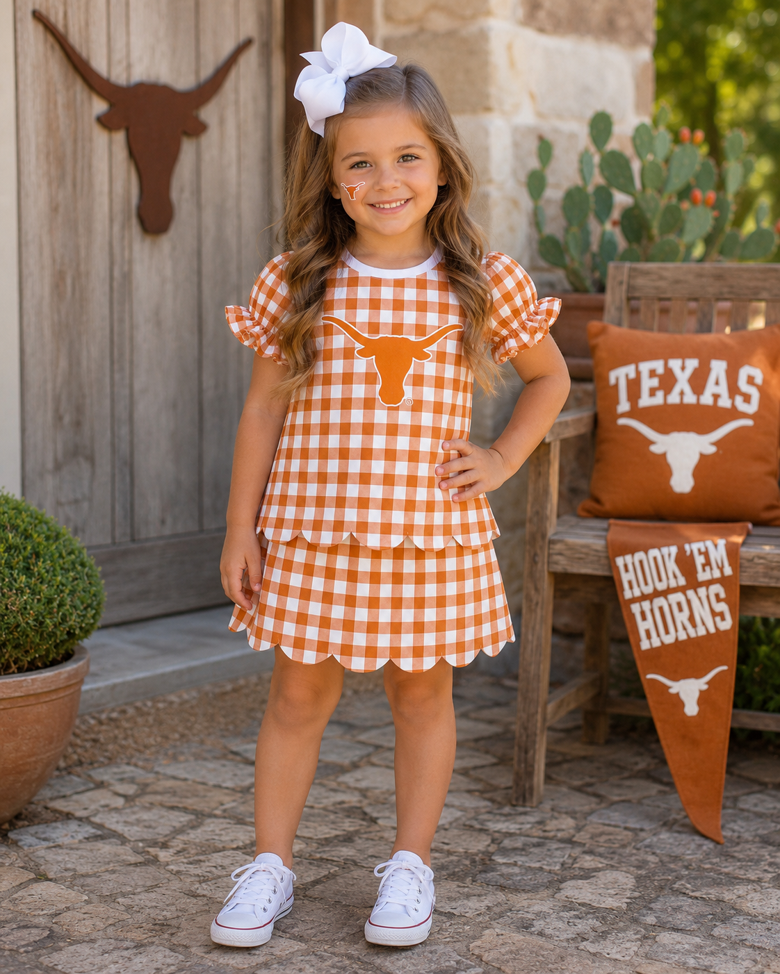 🏈 Girl’s Sideline Skort Set Part 2 (Ships Oct!)