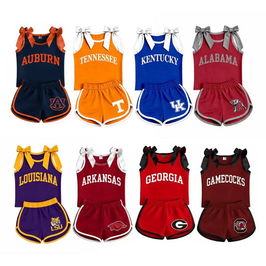 Cardinal Red Game Day Bow Athletic Set (SHIPS SEP)