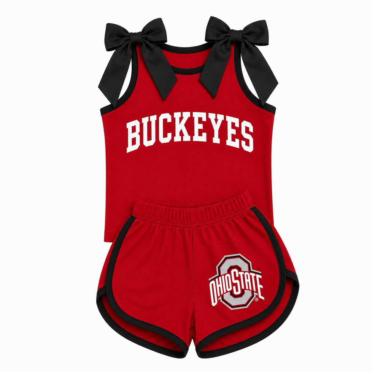 Buck Eyes Game Day Bow Athletic Set (SHIPS SEP)