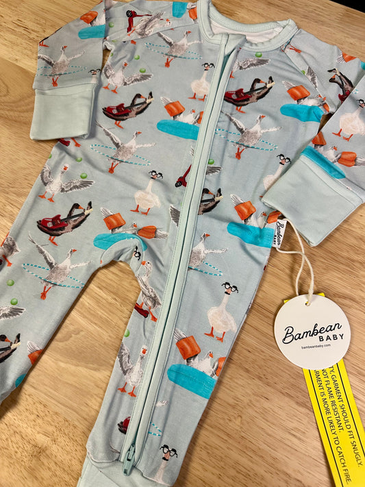 RTS - Bambean Baby Bamboo / Silly Goose / 0/3M Zippy