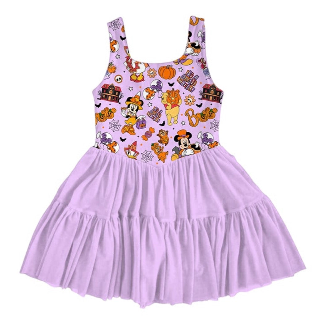 Halloween Athletic Character Mesh Dress Extras (Ships In August!)