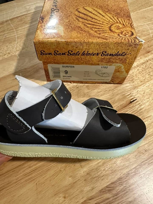 RTS - Sun San / Dark Brown / Toddler 9