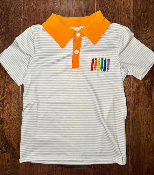 RTS BTS Boy’s Crayon Polo
