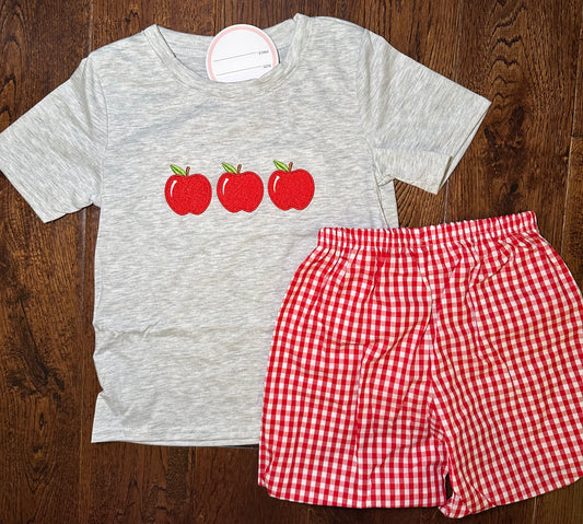 RTS BTS Boy’s Apple Trio Shorts Set / Size 6