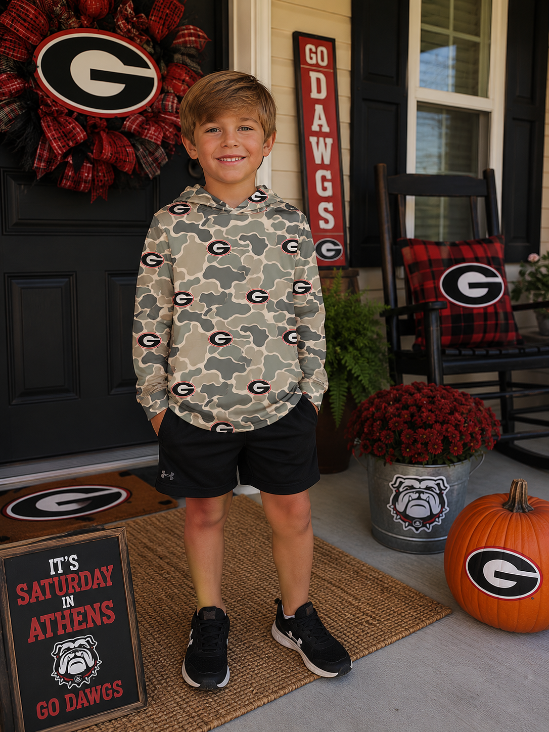 Georgia Camo Performance Hoodie (Ships SEP!)
