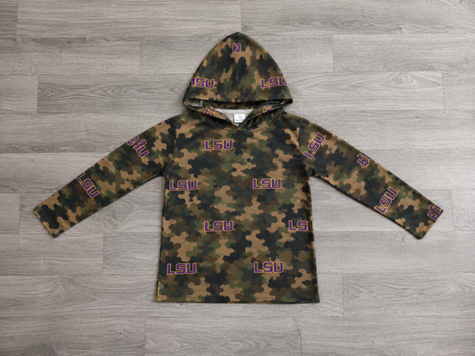 Louisiana Camo Performance Hoodie (Ships SEP!)