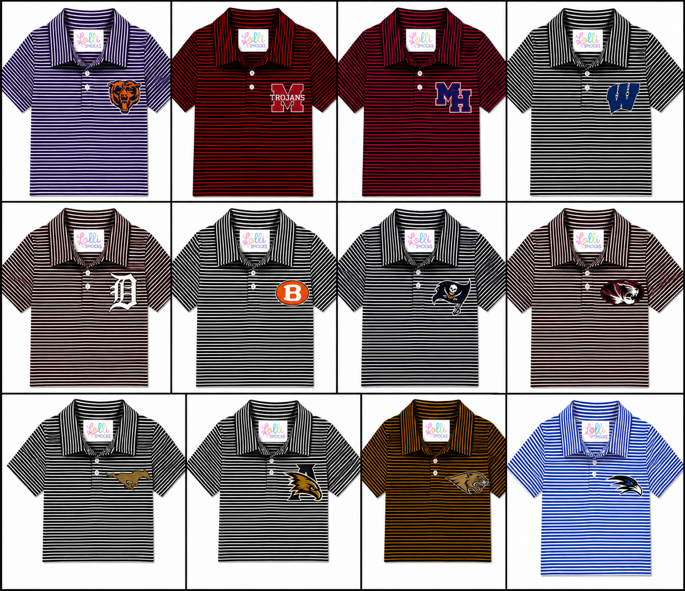 LOCAL - Boys Performance Polos (Ships SEP!)