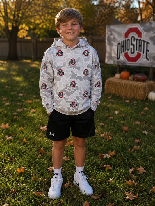 OH St Camo Performance Hoodie (Ships SEP!)