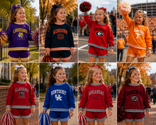 🏈 Girl’s Touchdown Lounge Set (Ships Oct!)