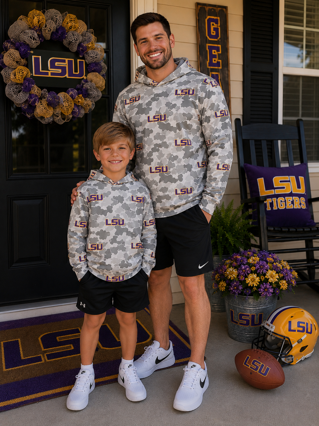 Adult Match Camo Performance Hoodie (Ships SEP!)