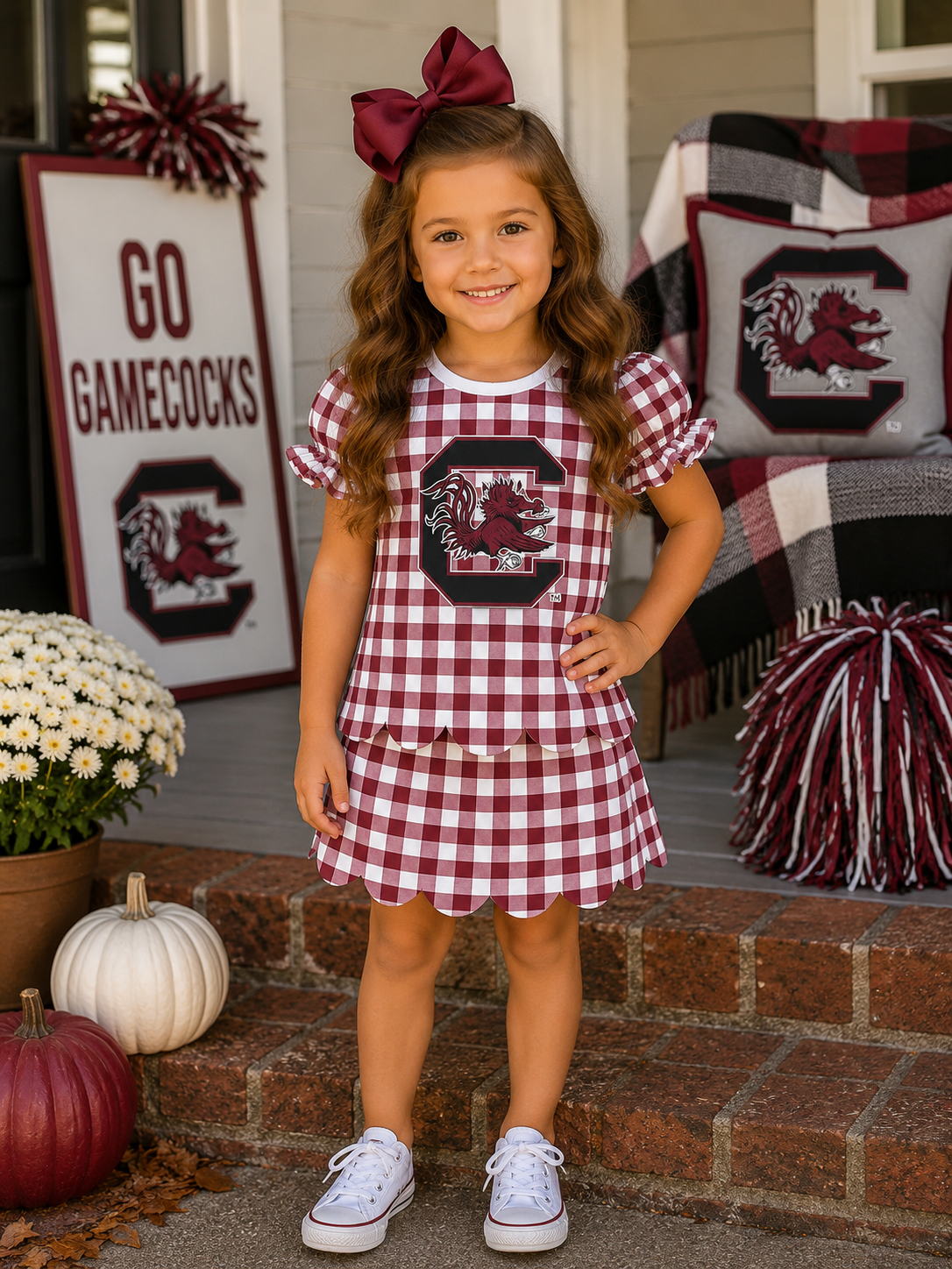 🏈 Girl’s Sideline Skort Set Part 2 (Ships Oct!)