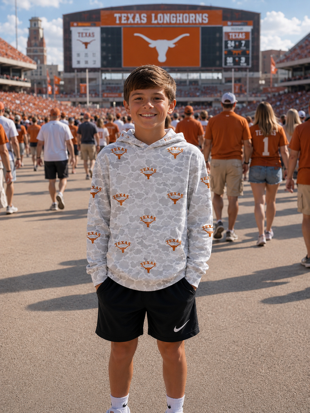 Retro Texas Camo Performance Hoodie (Ships OCT!)