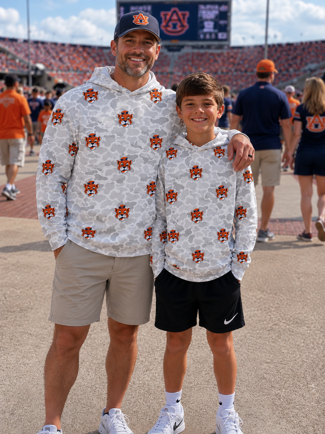 Adult Match Retro Camo Performance Hoodie (Ships OCT!)