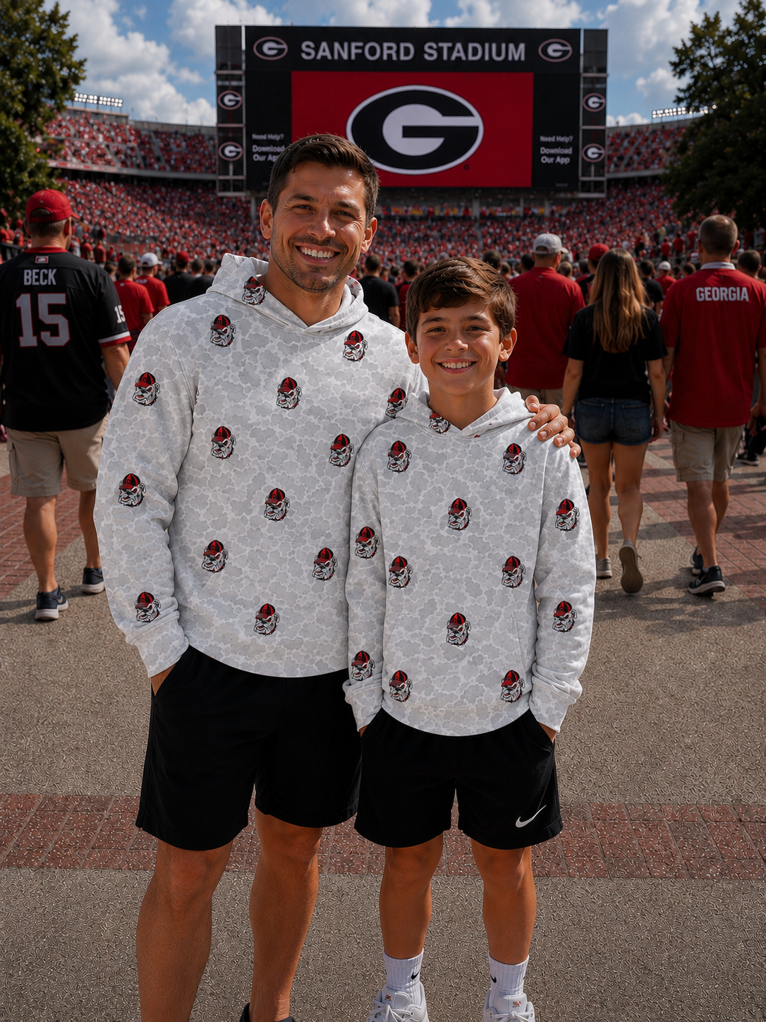 Adult Match Retro Camo Performance Hoodie (Ships OCT!)