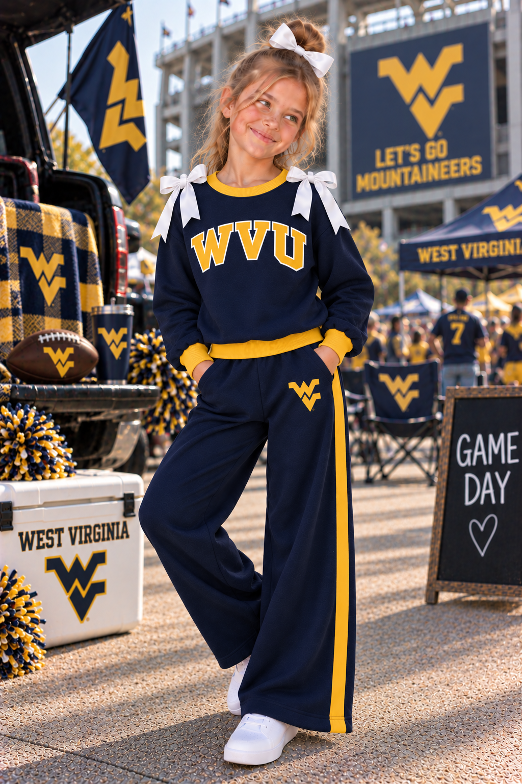 🏈 Game Day Bow Set Part 2 - WINTER (Ships November!)