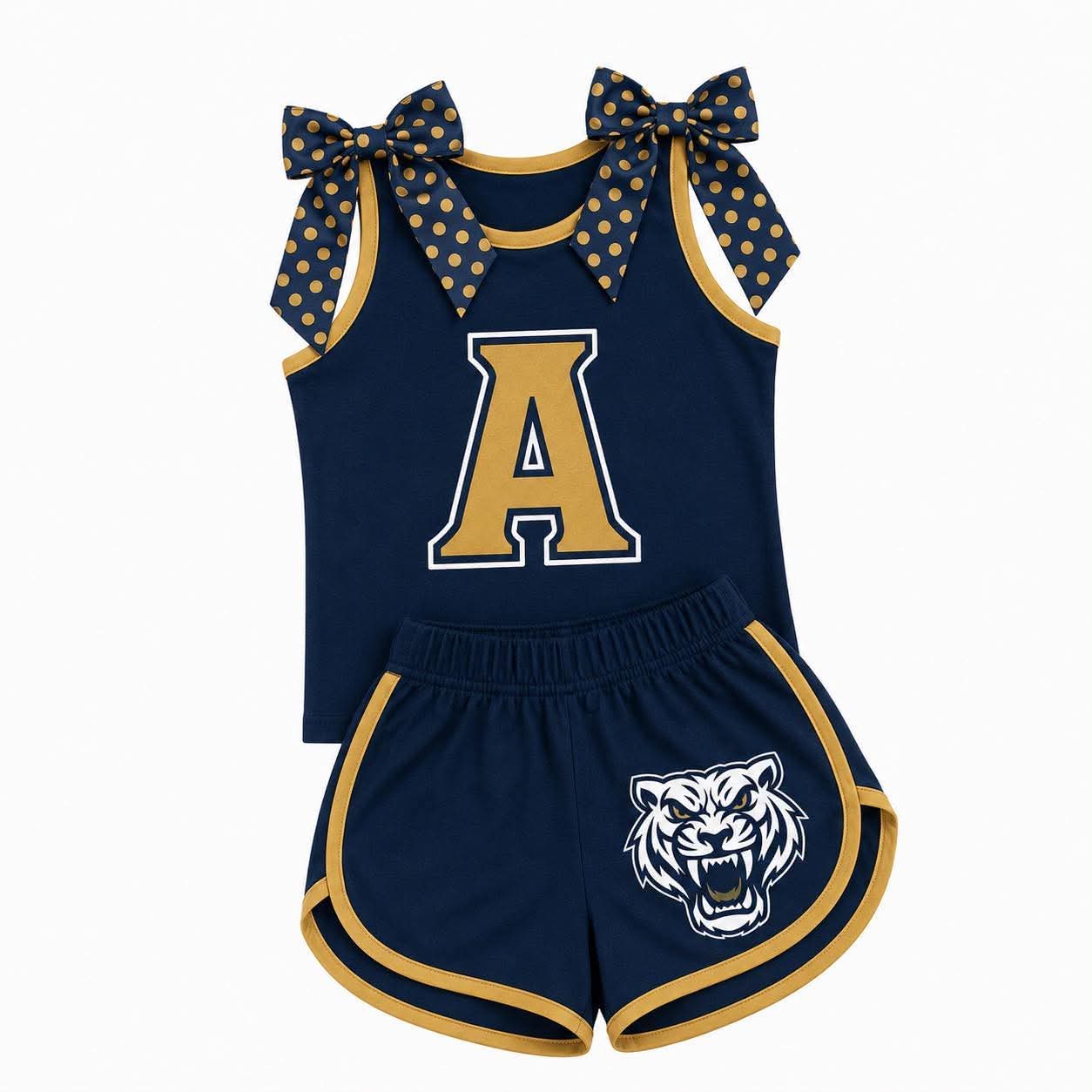 Custom Arlington High Game Day Bow Athletic Set (SHIPS SEP)